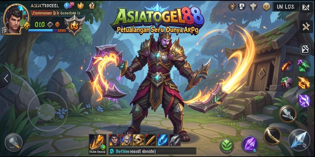 Tampilan gameplay seru dalam ASIATOGEL88 dengan aksi petualangan menegangkan.