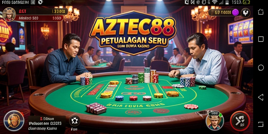 Gameplay seru AZTEC88 dengan grafis menawan dan aksi kasino.