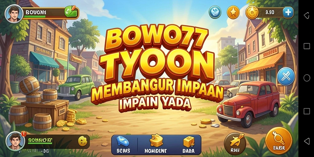 Tampilan gameplay BOWO77 yang seru dan interaktif.