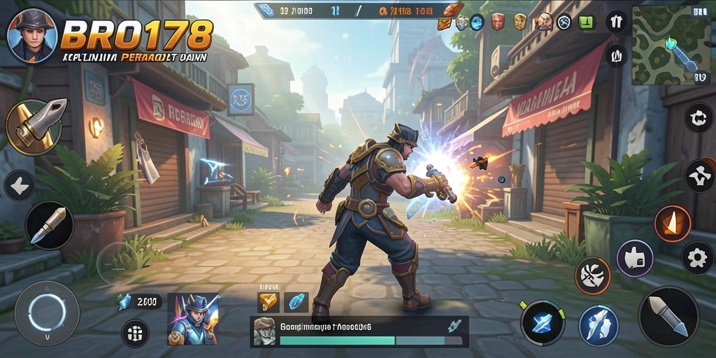 Screenshot menampilkan antarmuka BRO178 yang intuitif saat mengoptimalkan perangkat.