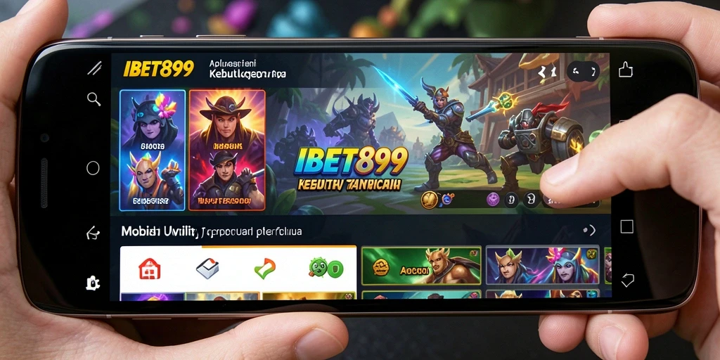 Tampilan antarmuka aplikasi IBET899 yang user-friendly.