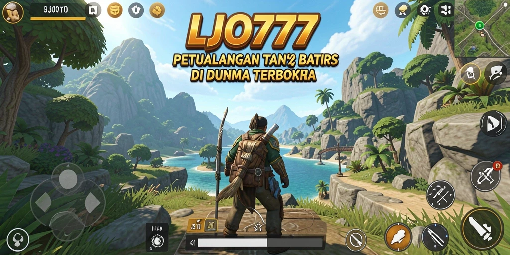 Gameplay LJO777 yang memukau dalam dunia terbuka.
