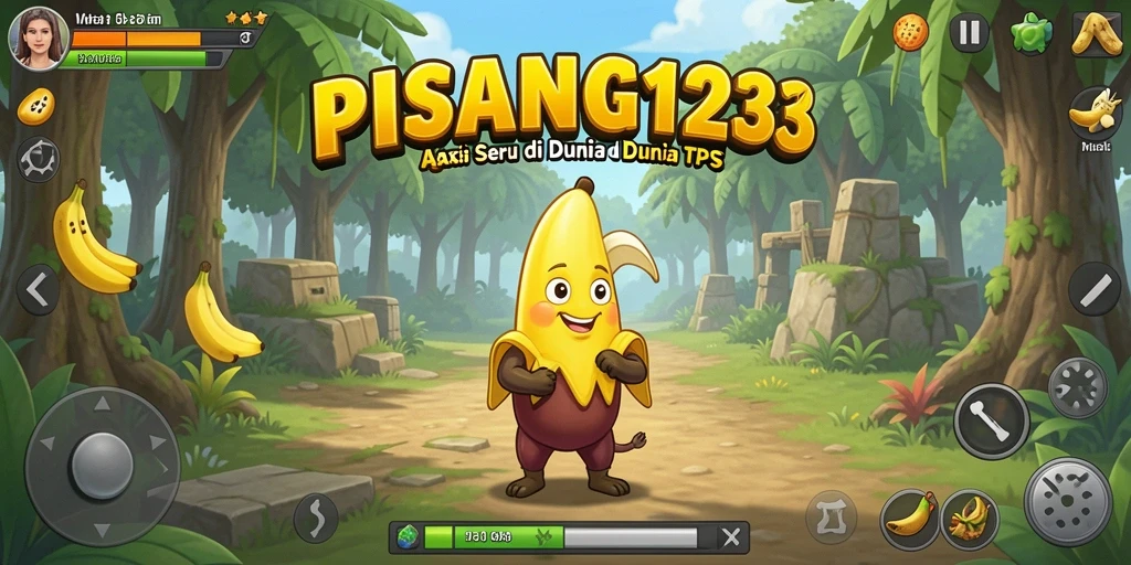 Screenshot gameplay seru PISANG123 menampilkan aksi tempur yang mendebarkan.