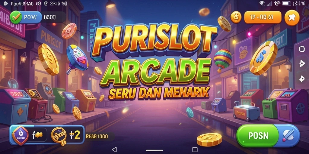 Screenshot PURISLOT menampilkan gameplay seru dan grafis yang memukau.