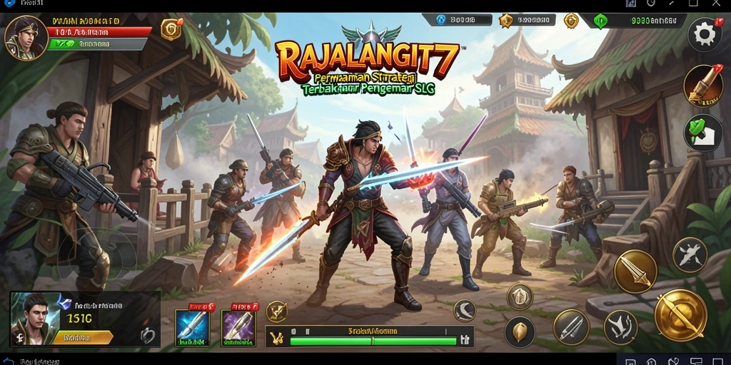 Tampilan gameplay menarik dalam RAJALANGIT77 dengan strategi mendalam.