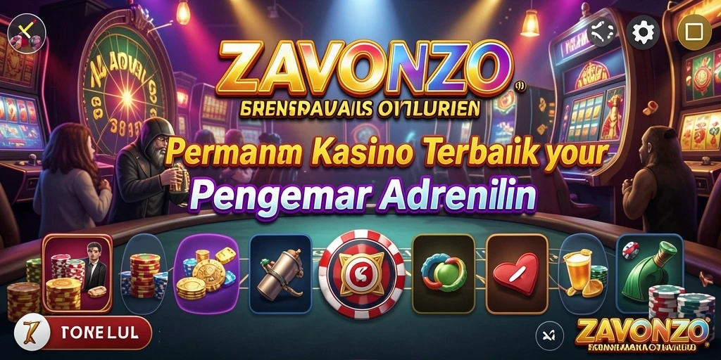 Tampilan gameplay menegangkan dari ZAVONZO yang menampilkan momen mendebarkan.